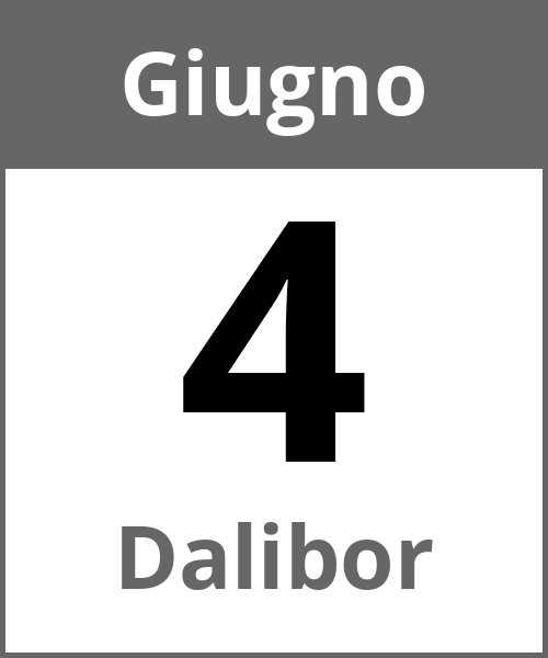 Festa Dalibor Giugno 4.6.