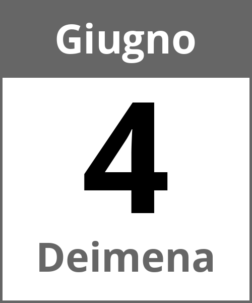 Festa Deimena Giugno 4.6.