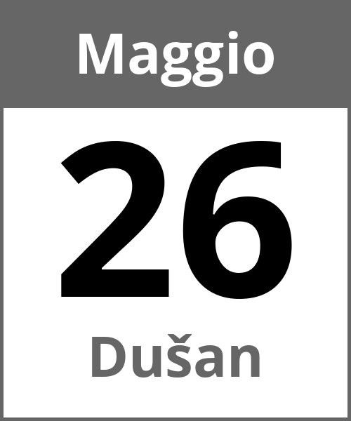 Festa Dušan Maggio 26.5.