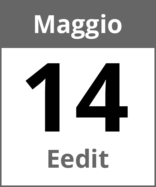 Festa Eedit Maggio 14.5.