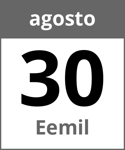 Festa Eemil agosto 30.8.