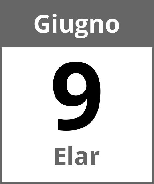 Festa Elar Giugno 9.6.