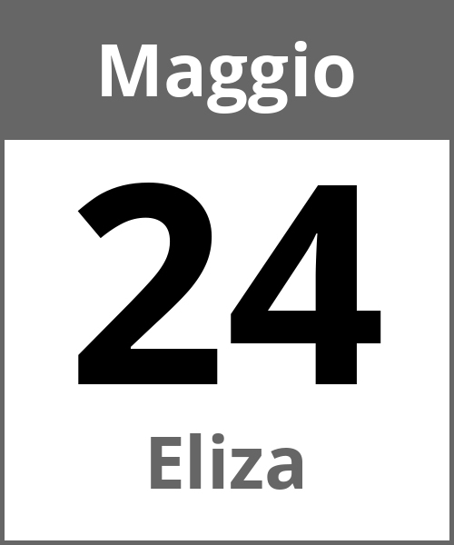 Festa Eliza Maggio 24.5.