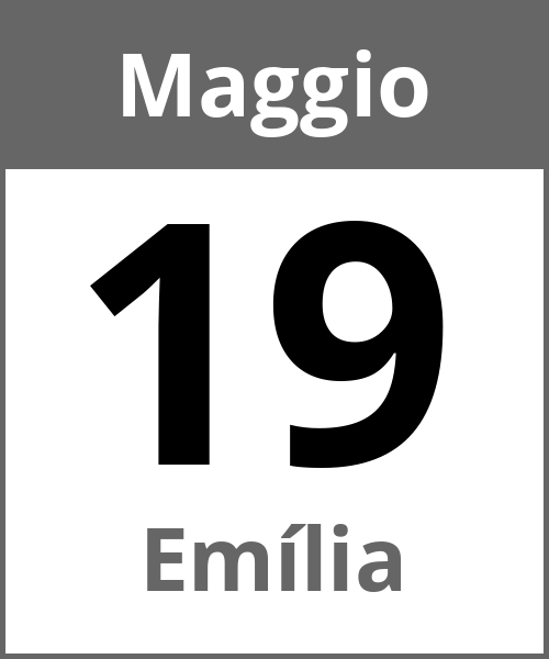 Festa Emília Maggio 19.5.