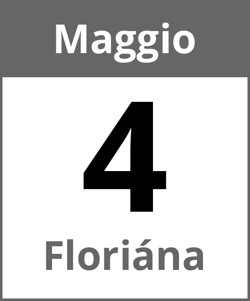 Festa Floriána Maggio 4.5.