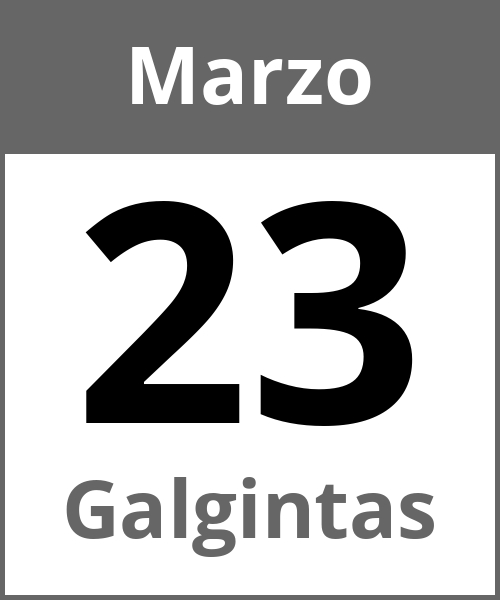 Festa Galgintas Marzo 23.3.