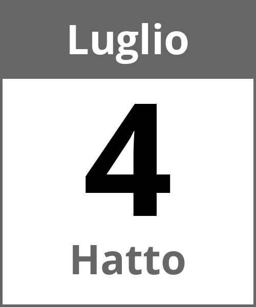 Festa Hatto Luglio 4.7.