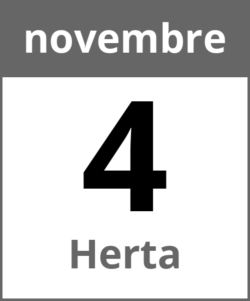 Festa Herta novembre 4.11.