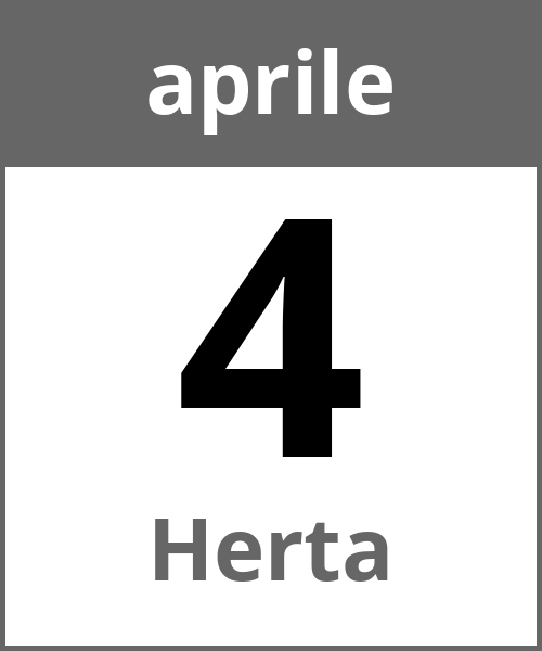 Festa Herta aprile 4.4.