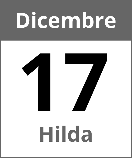 Festa Hilda Dicembre 17.12.