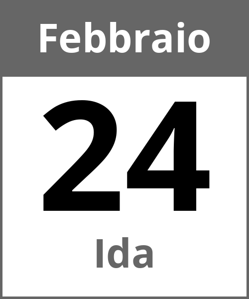 Festa Ida Febbraio 24.2.