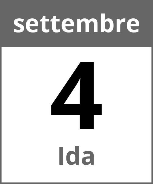 Festa Ida settembre 4.9.