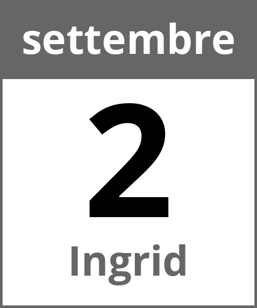 Festa Ingrid settembre 2.9.