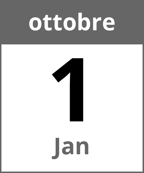 Festa Jan ottobre 1.10.