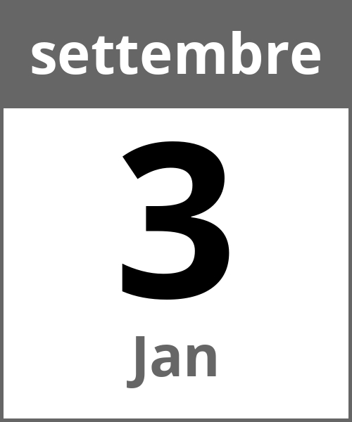 Festa Jan settembre 3.9.