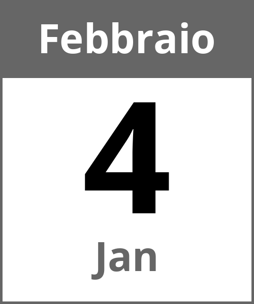 Festa Jan Febbraio 4.2.