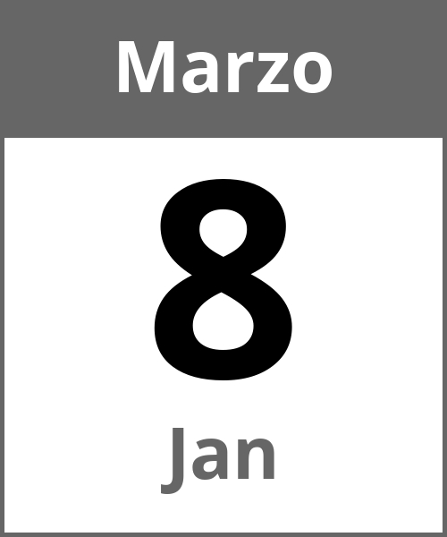 Festa Jan Marzo 8.3.