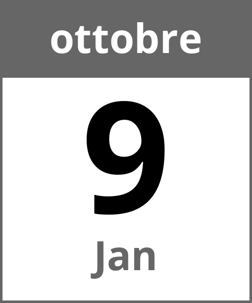 Festa Jan ottobre 9.10.