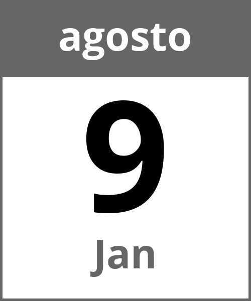 Festa Jan agosto 9.8.