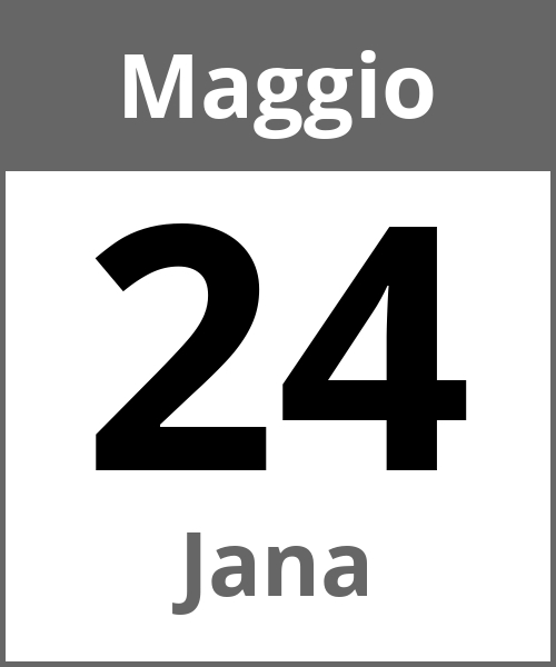 Festa Jana Maggio 24.5.