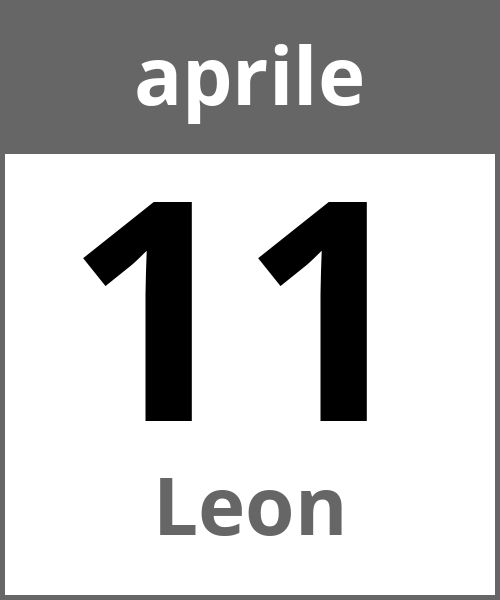 Festa Leon aprile 11.4.