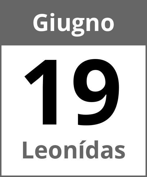 Festa Leonídas Giugno 19.6.