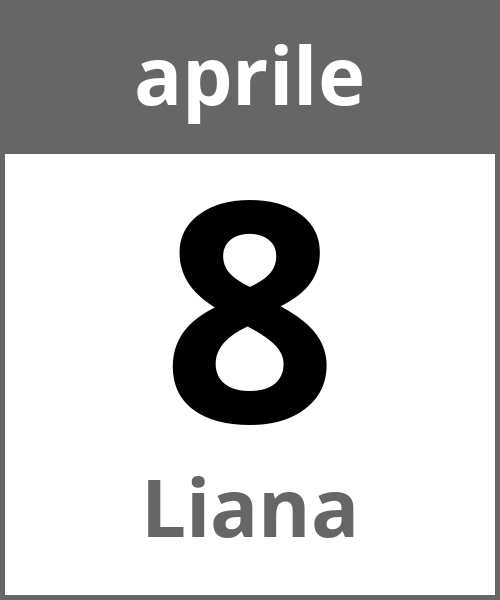 Festa Liana aprile 8.4.