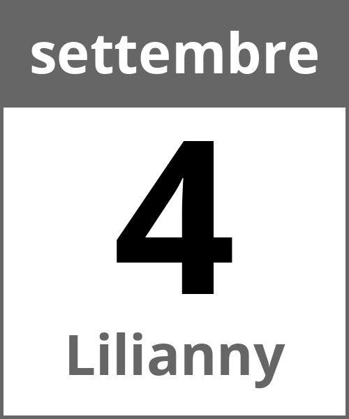 Festa Lilianny settembre 4.9.