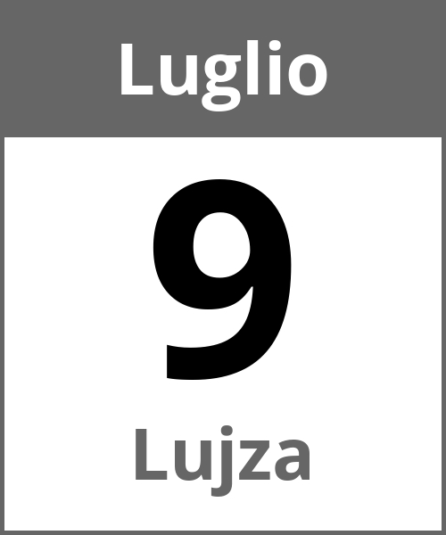 Festa Lujza Luglio 9.7.