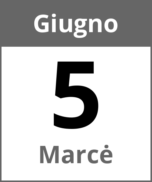 Festa Marcė Giugno 5.6.