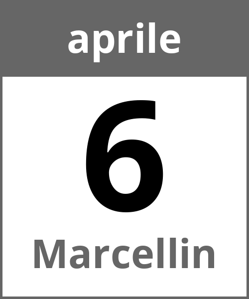 Festa Marcellin aprile 6.4.