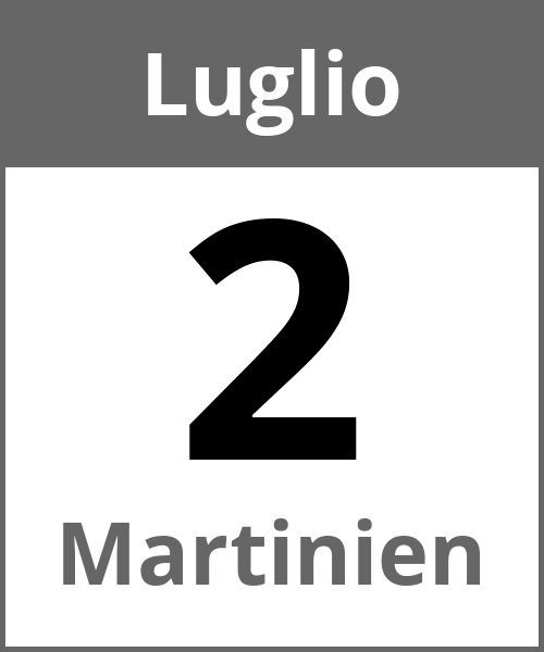 Festa Martinien Luglio 2.7.