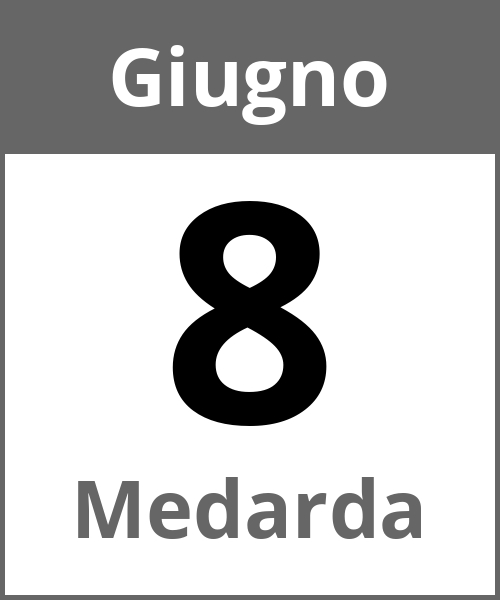 Festa Medarda Giugno 8.6.