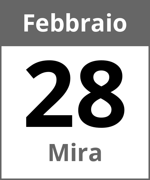 Festa Mira Febbraio 28.2.