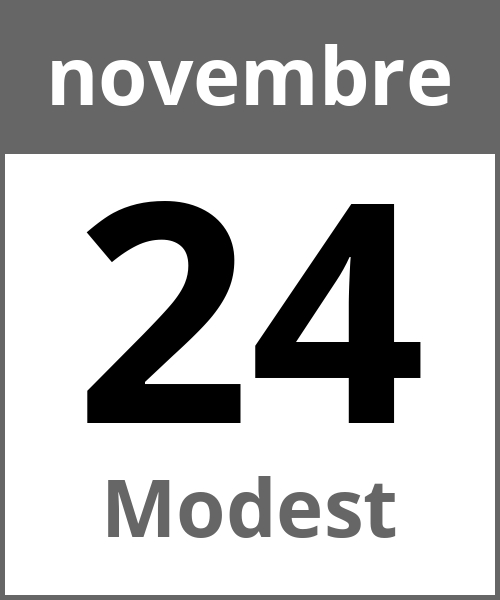 Festa Modest novembre 24.11.