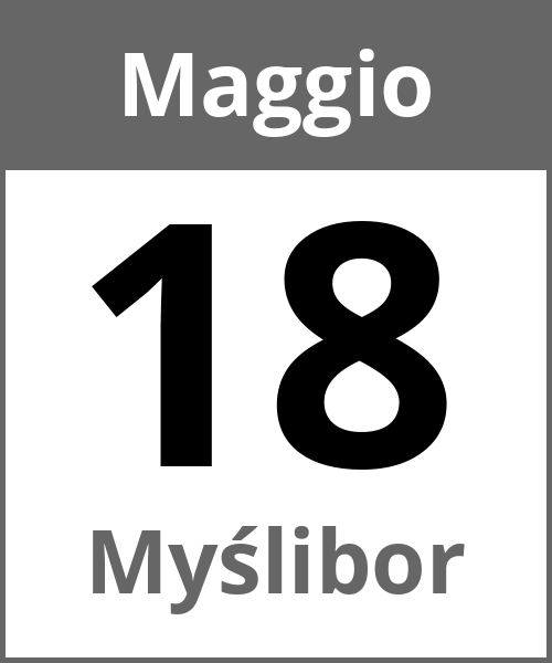 Festa Myślibor Maggio 18.5.