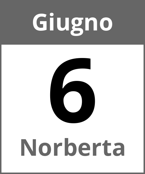 Festa Norberta Giugno 6.6.