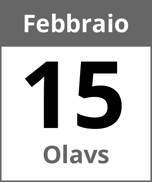 Festa Olavs Febbraio 15.2.