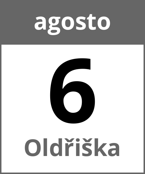 Festa Oldřiška agosto 6.8.