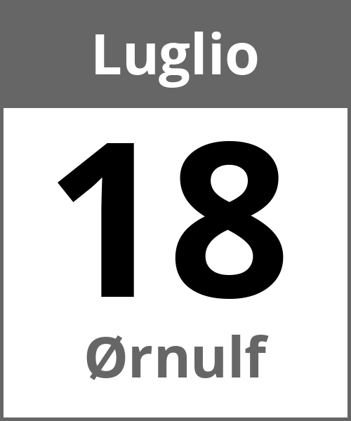 Festa Ørnulf Luglio 18.7.