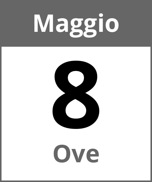 Festa Ove Maggio 8.5.