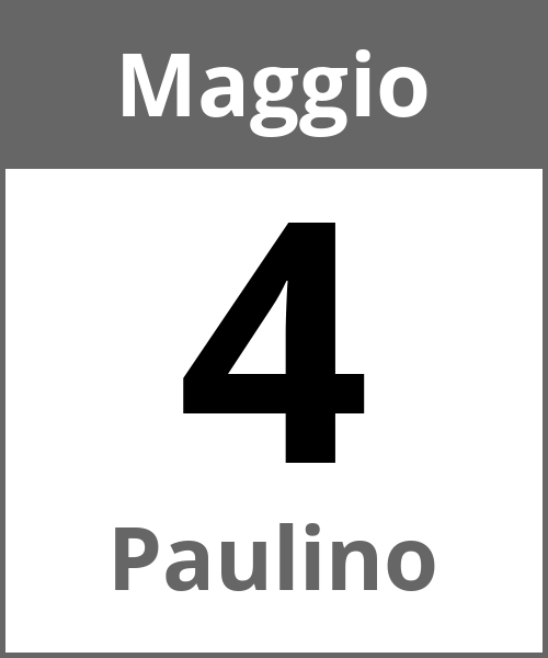 Festa Paulino Maggio 4.5.