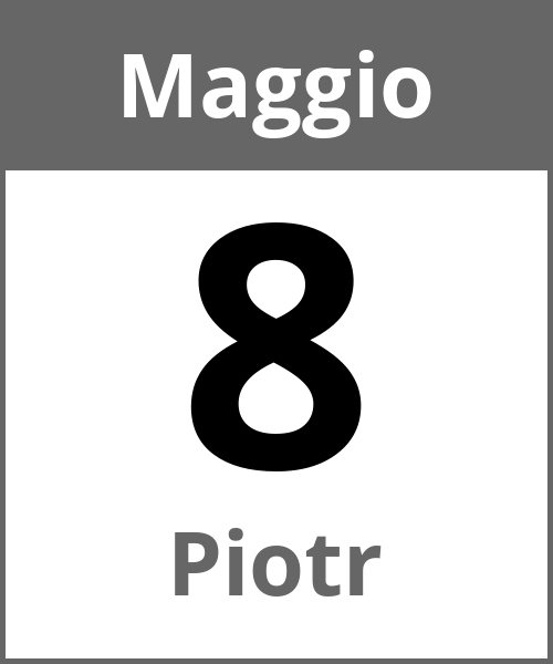 Festa Piotr Maggio 8.5.