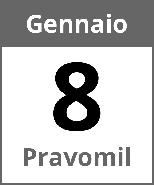 Festa Pravomil Gennaio 8.1.