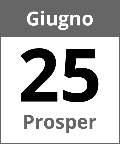 Festa Prosper Giugno 25.6.