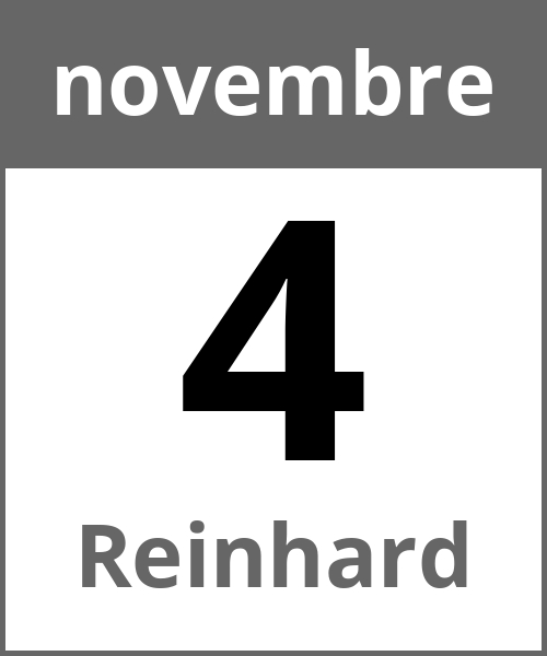 Festa Reinhard novembre 4.11.