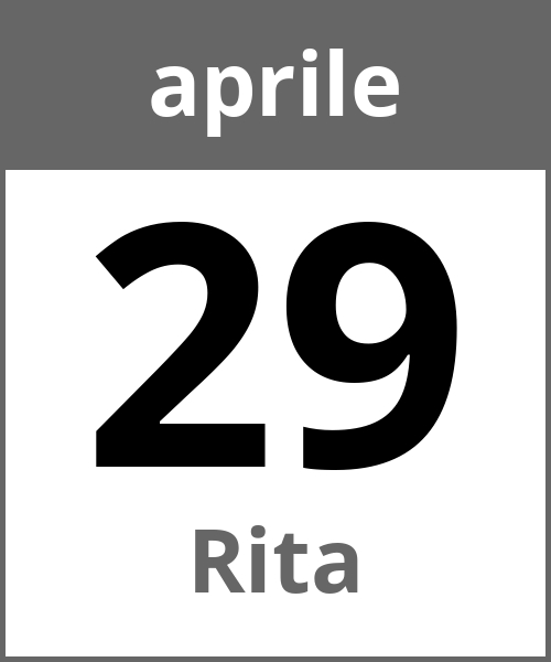 Festa Rita aprile 29.4.