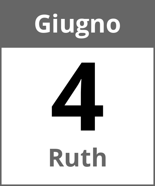 Festa Ruth Giugno 4.6.