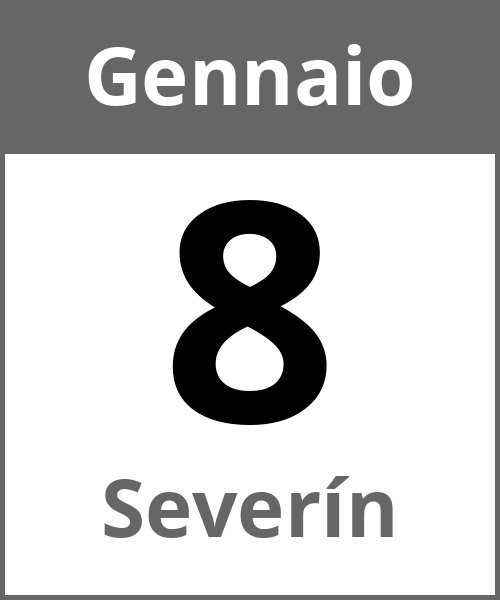 Festa Severín Gennaio 8.1.