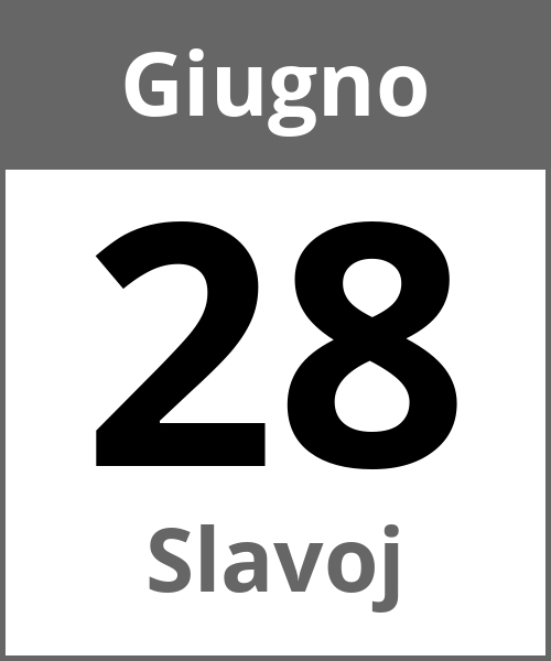 Festa Slavoj Giugno 28.6.